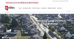 Desktop Screenshot of haisnes.fr